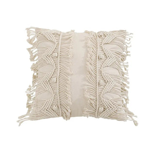 BohemianCottonClub Coussin boheme chic macramé  