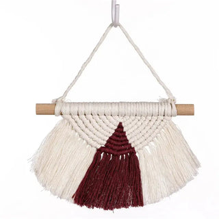 BohemianCottonClub Déco murale macramé  Wall-Hanging-A-06