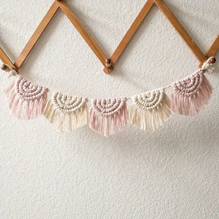 BohemianCottonClub Guirlande macramé  Wall-Hanging-A