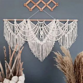 BohemianCottonClub Tête de lit macramé 140  